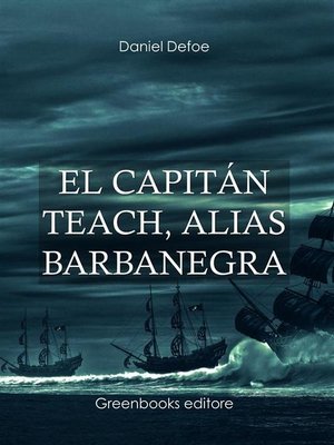 cover image of El capitán Teach, alias barbanegra